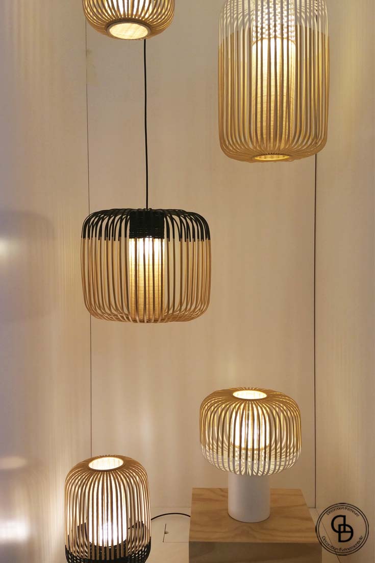 maison et objet forestier light luminaire