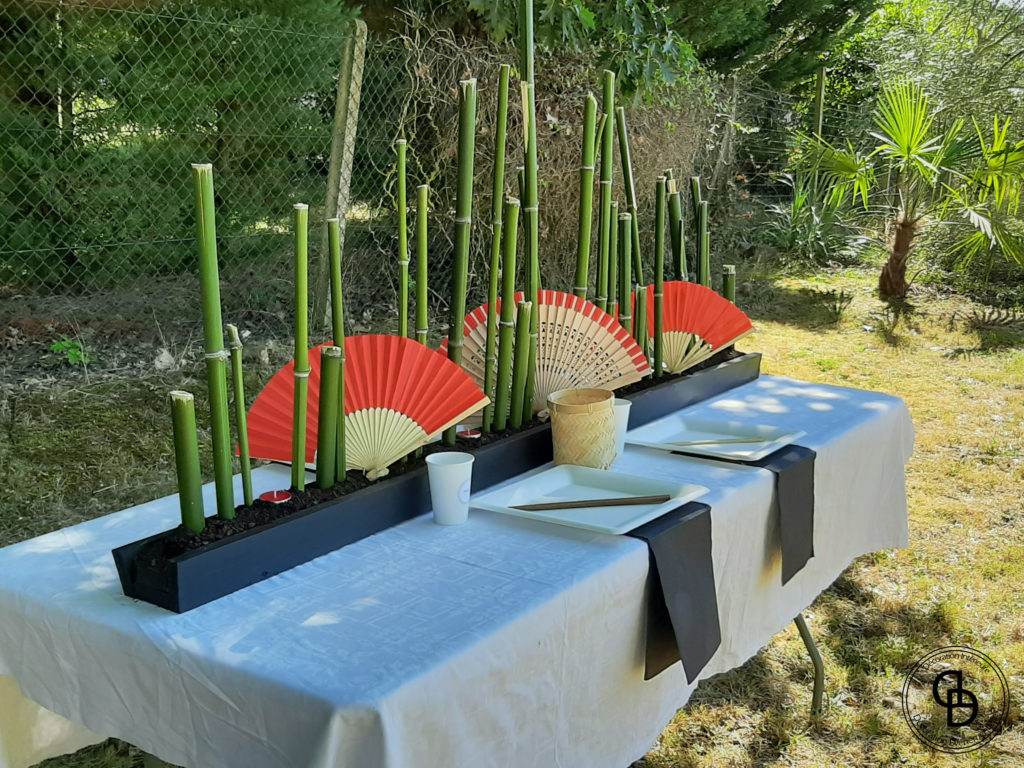 Table contemporaine pour l'anniversaire d'un enfant créé par Décoraly